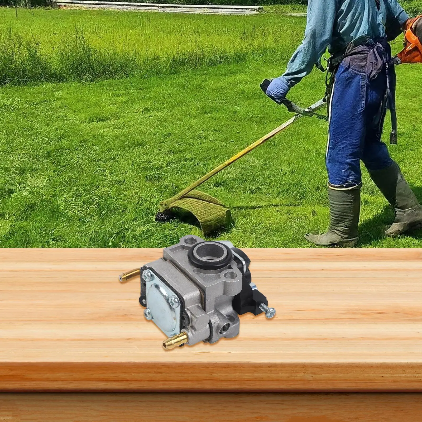 kf-S85de5b46d0e842c1926f7c459144ebafX For TTL488GDO 2 IN 1 Multi Tool Lawn Trimmer For Carburetor - Image 1